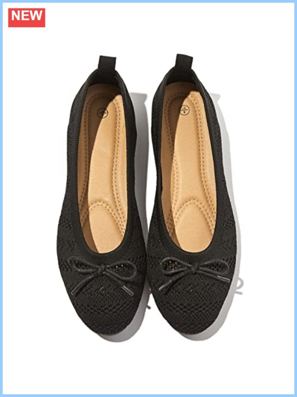 Women's Ballet Flats Crochet Lace Round Toe Comfortable Dress Shoes